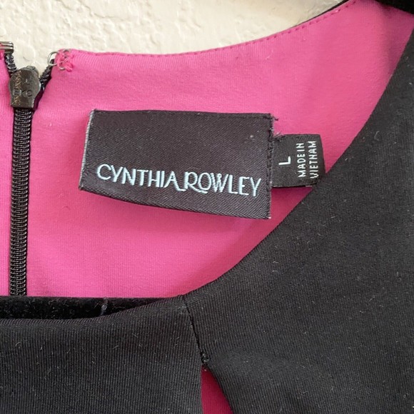 Cynthia Rowley‎ Large Black Sleeveless Cocktail Dress - Picture 4 of 7